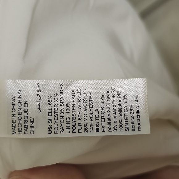 White House Black Market Elegant White Women's Long Trench Coat 2X - Picture 9 of 9